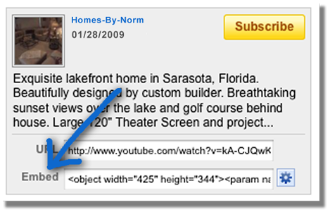 Video Sharing Site URL