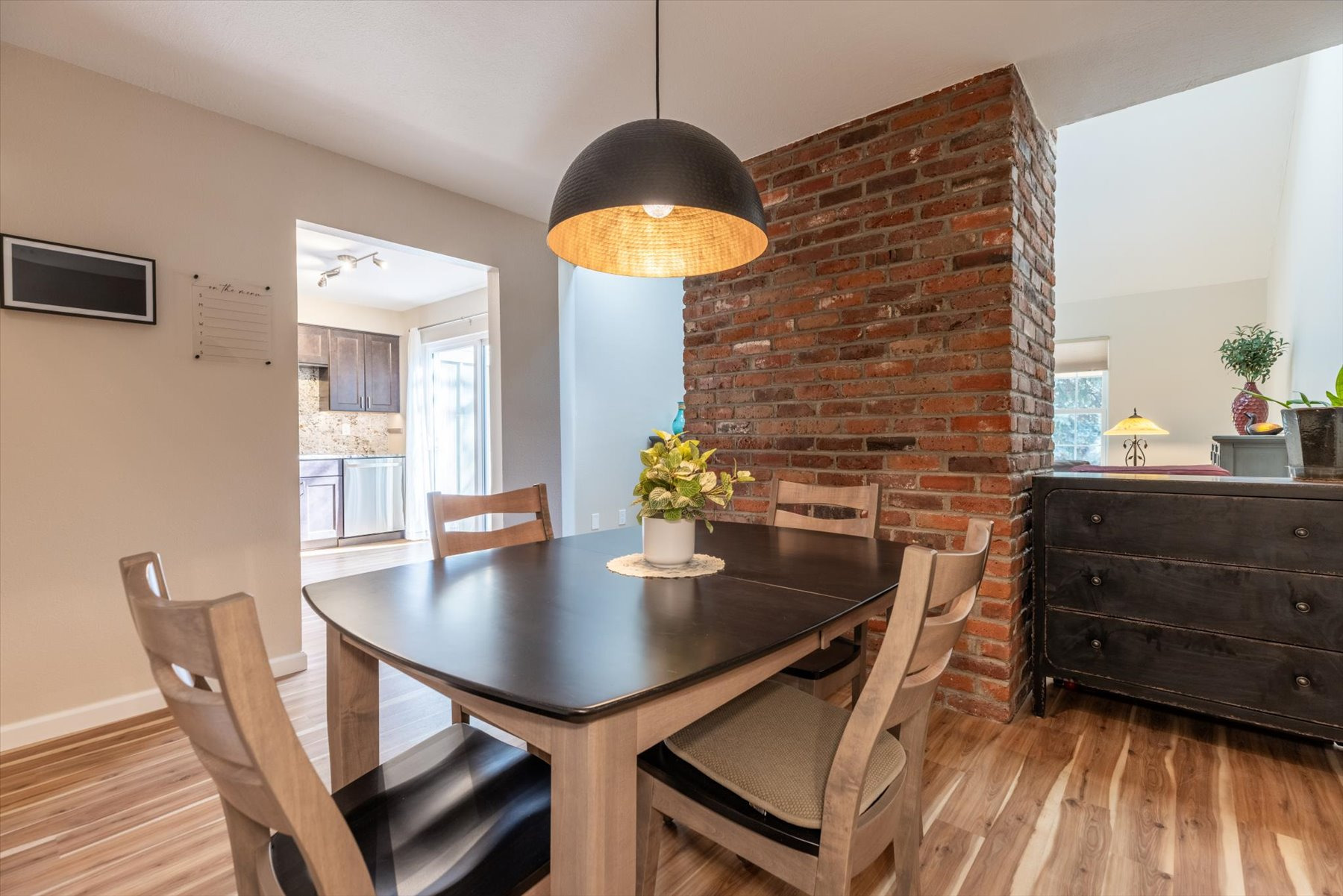 Dining Room with Echo Show and Menu board included