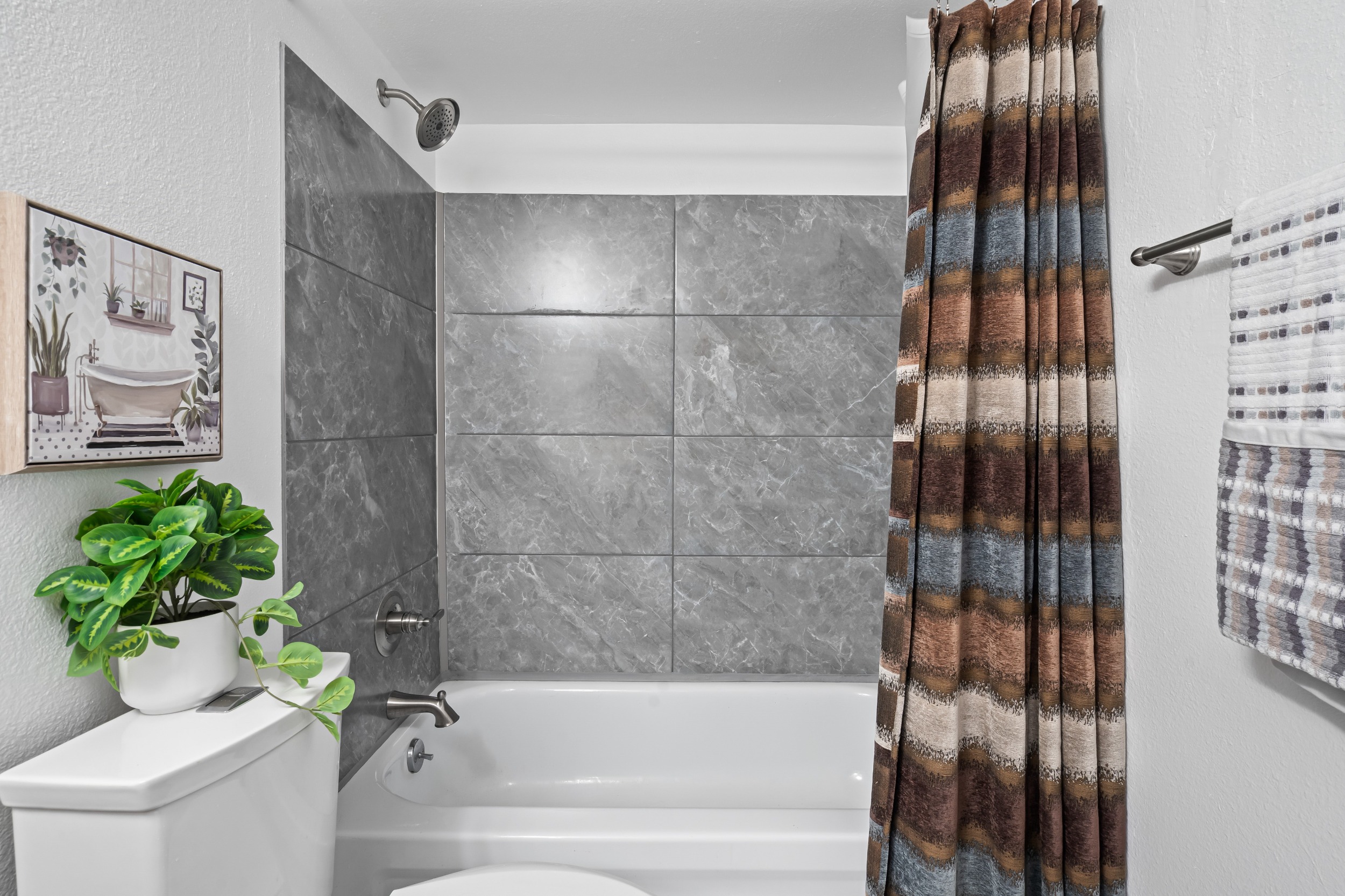 New Flooring and Shower Tile