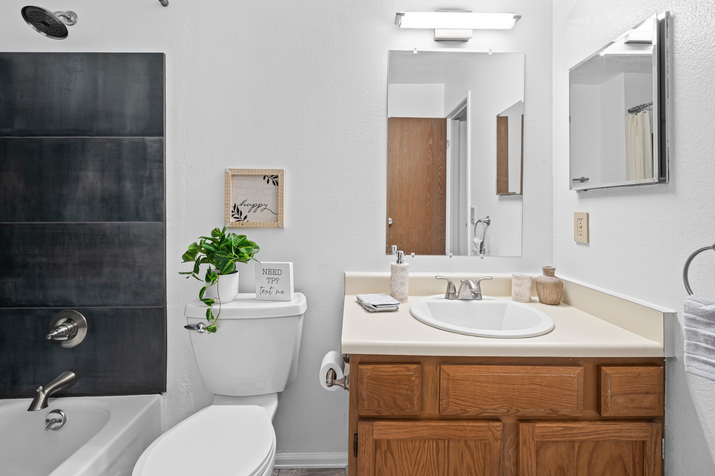 New Flooring and New Shower Tile