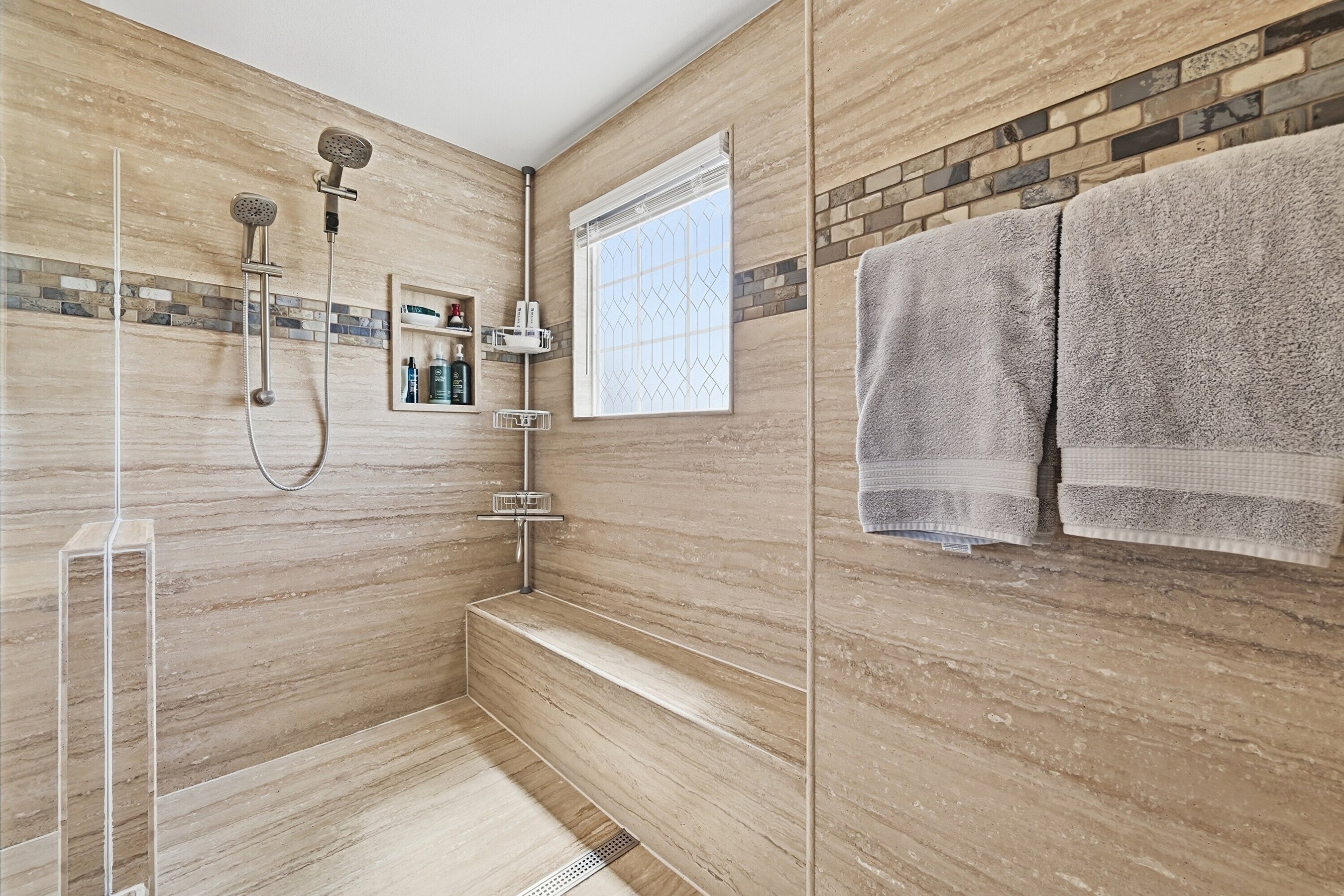 Beautiful Walk In Shower