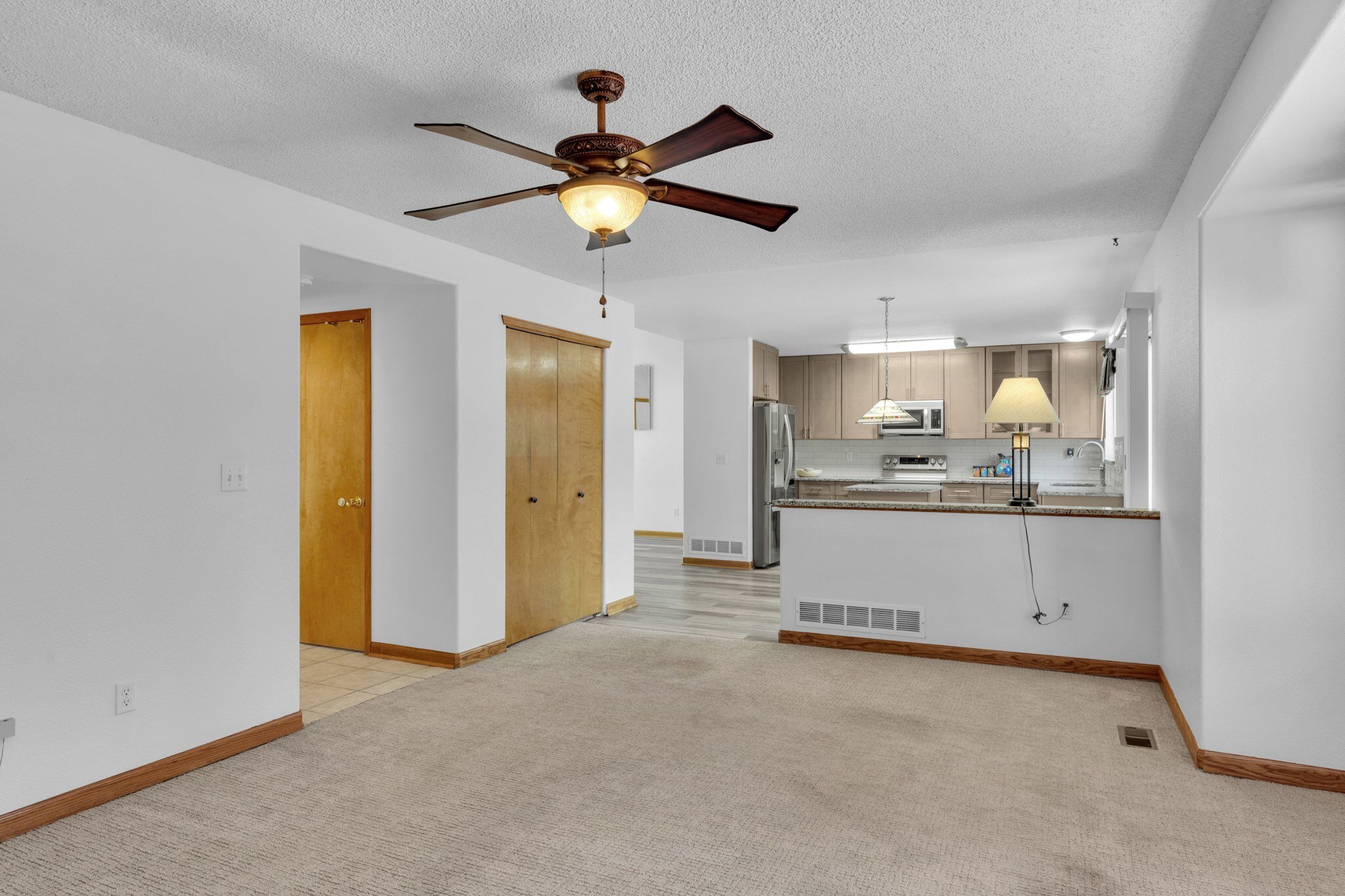 Family Room is Open to the Kitchen