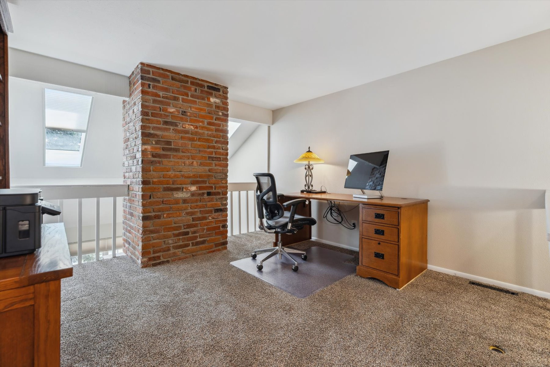 Large loft, great for office or play room