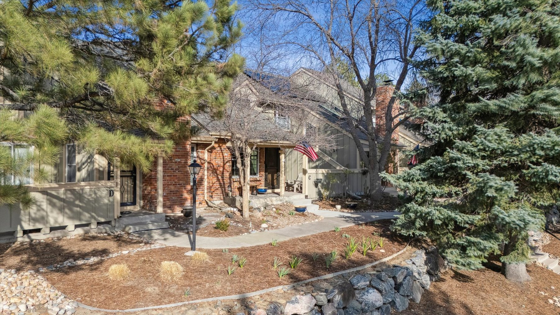 Beautiful landscaping popping up for spring 
