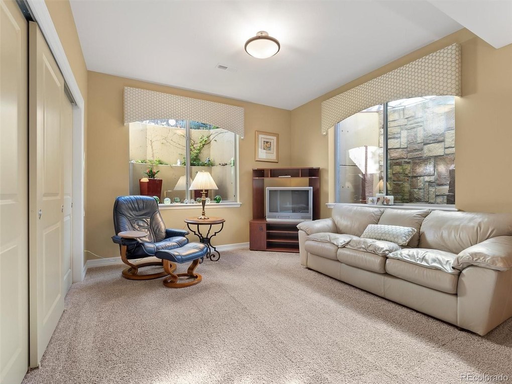 Check out the decorated eggress window wells