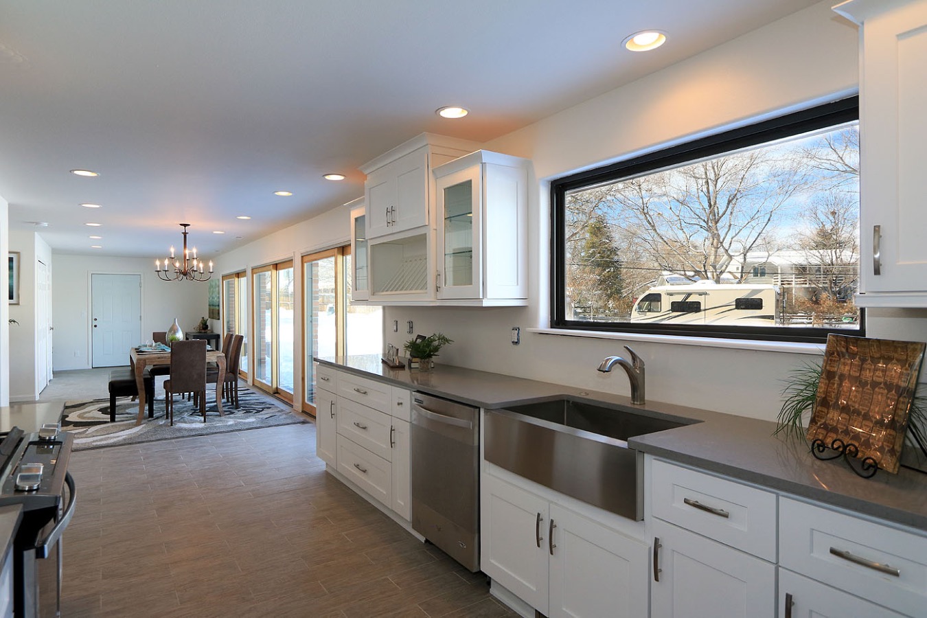 curved Farm sink!