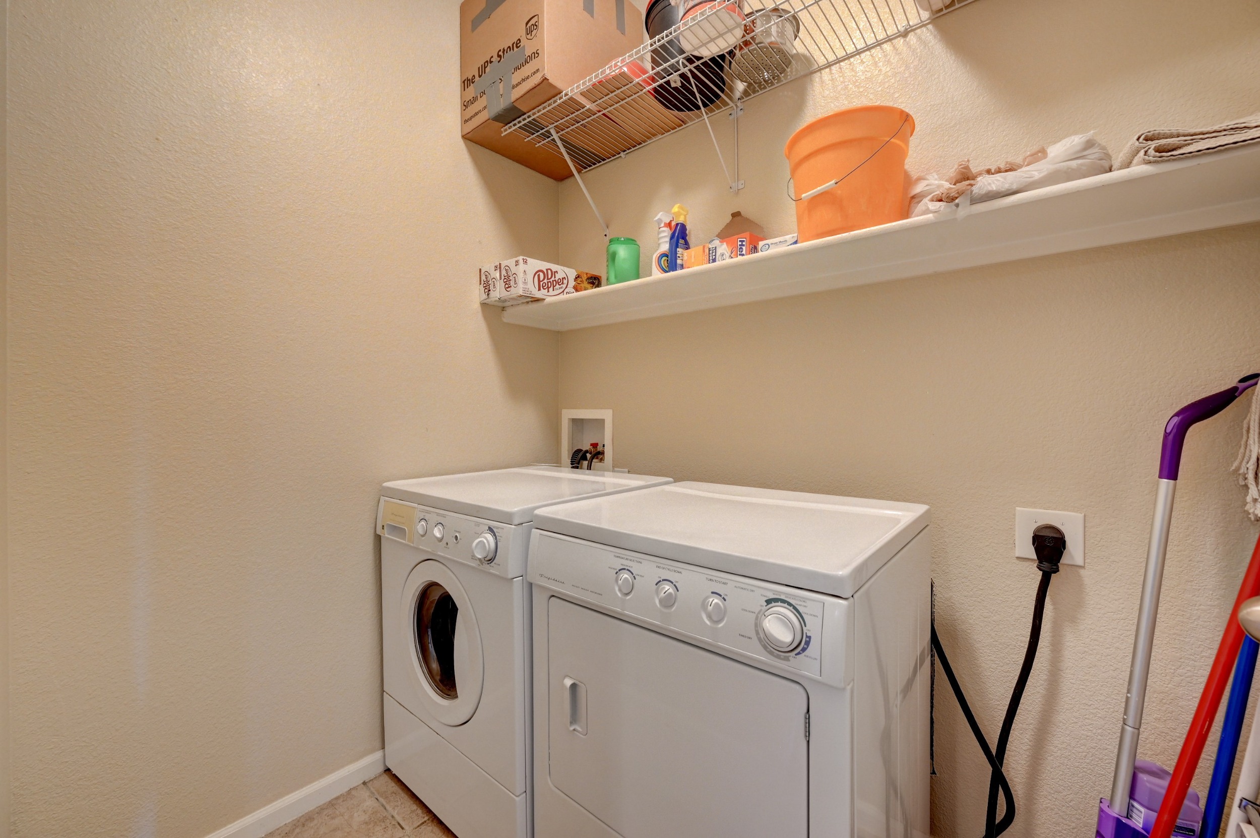 Laundry Room Washer and Dryer Included