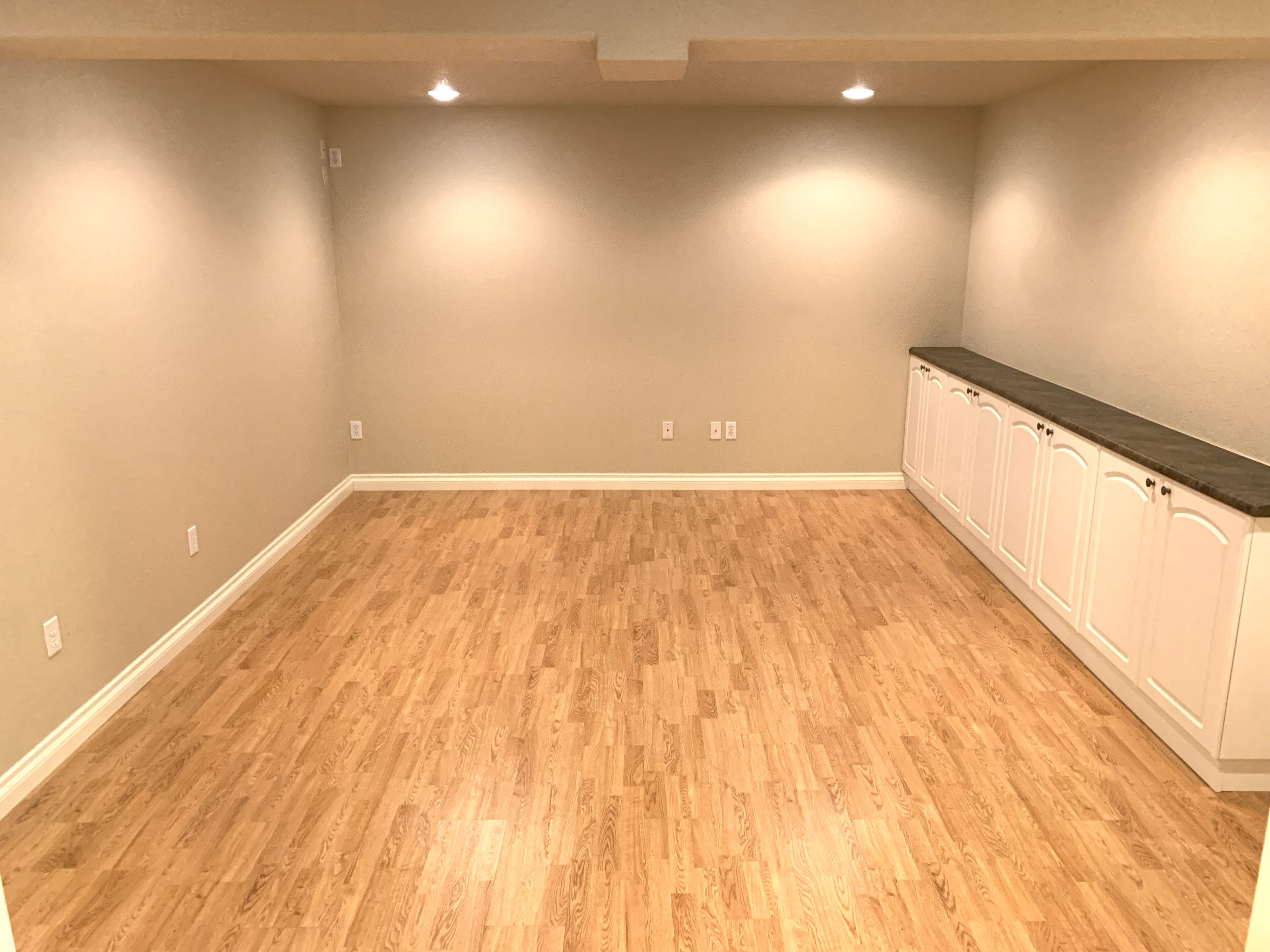 Bonus Room with Laminate Flooring