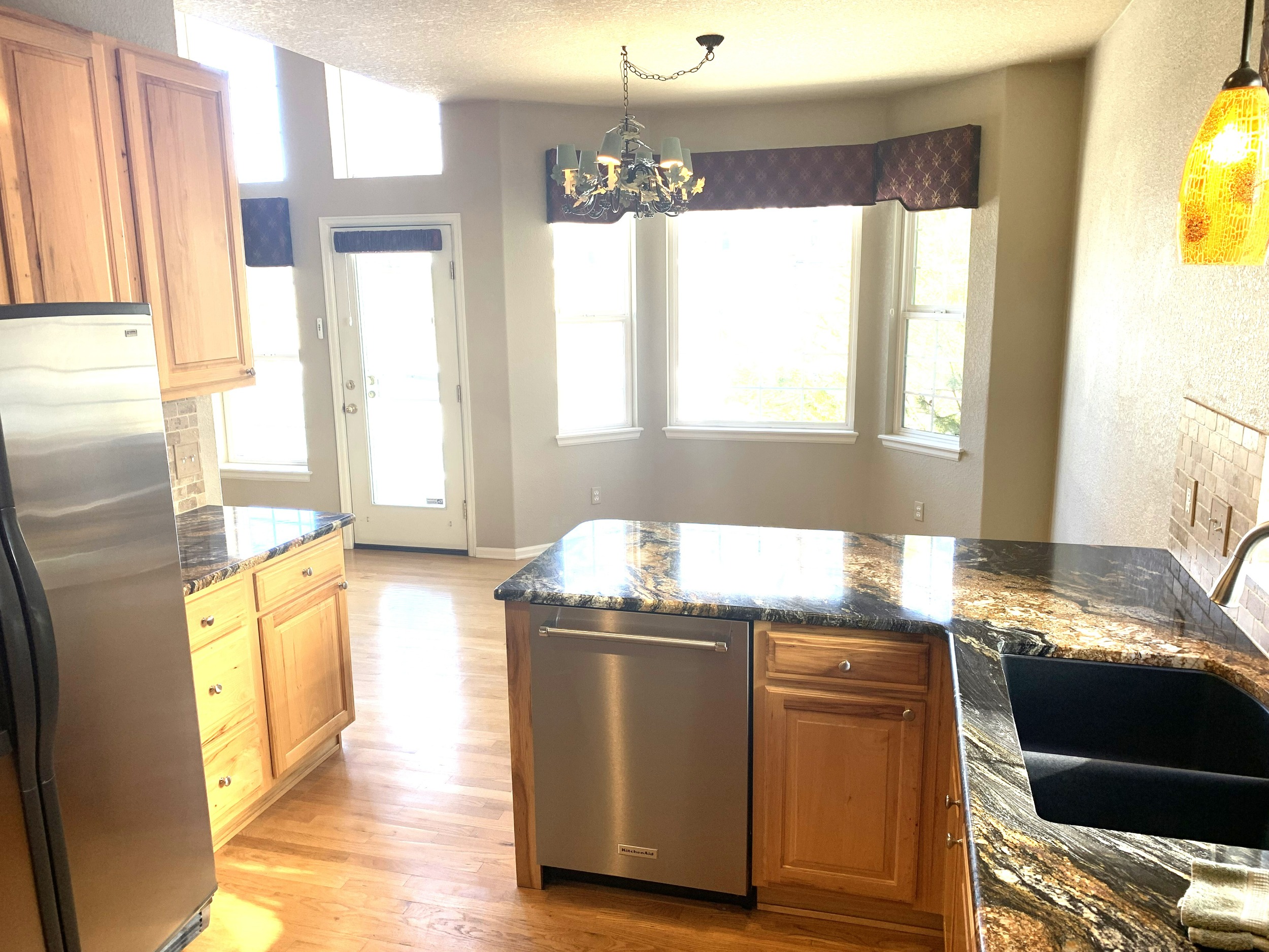 Large Dining Space Adjacent to Kitchen