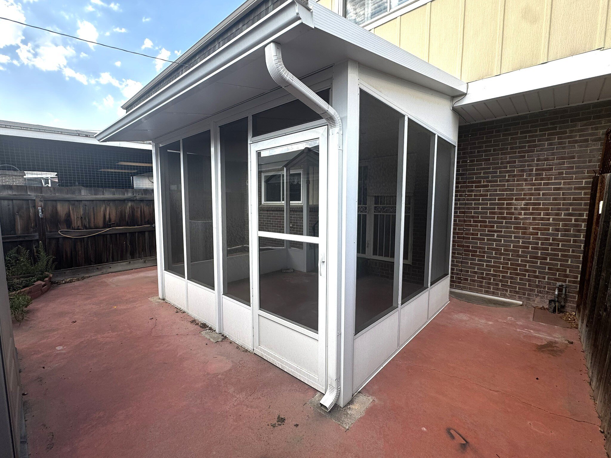 Back Patio Area, Central AC
