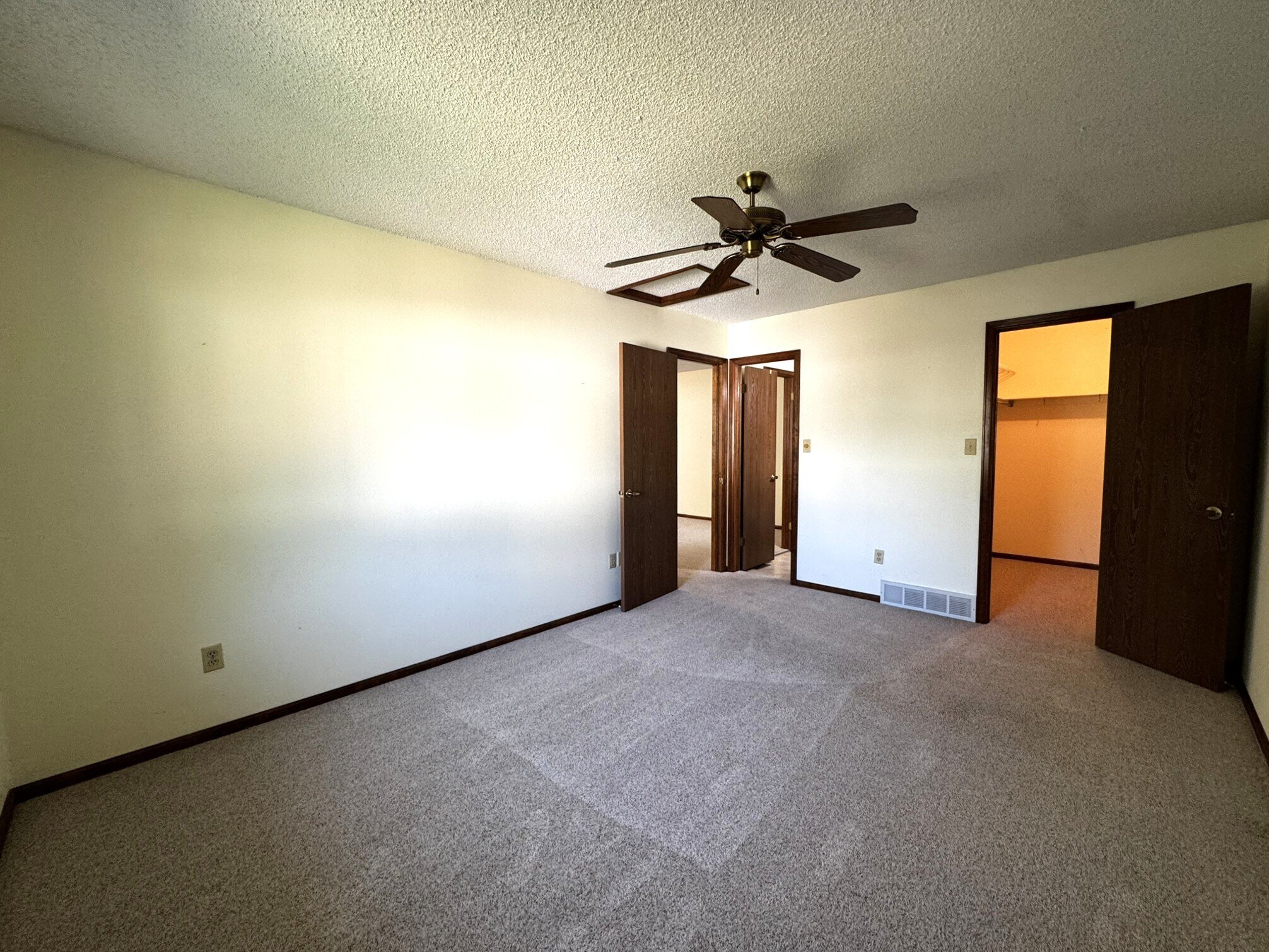 Upper Bedroom with Ceiling Fan