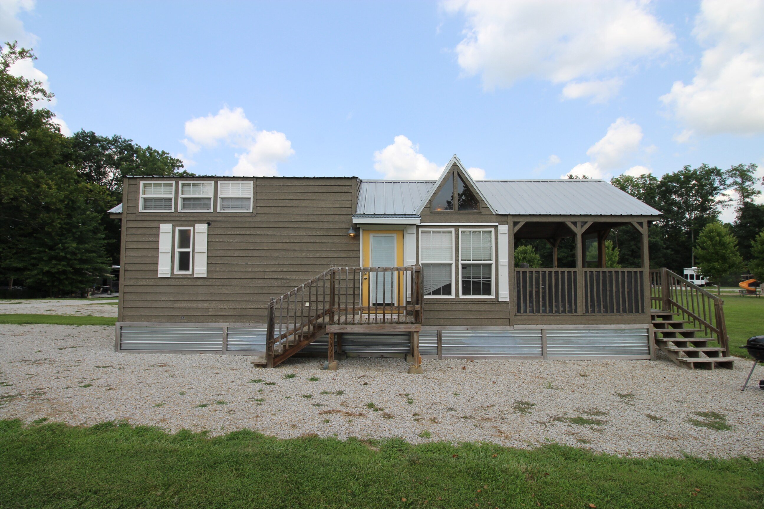 Entry and Screened Porch