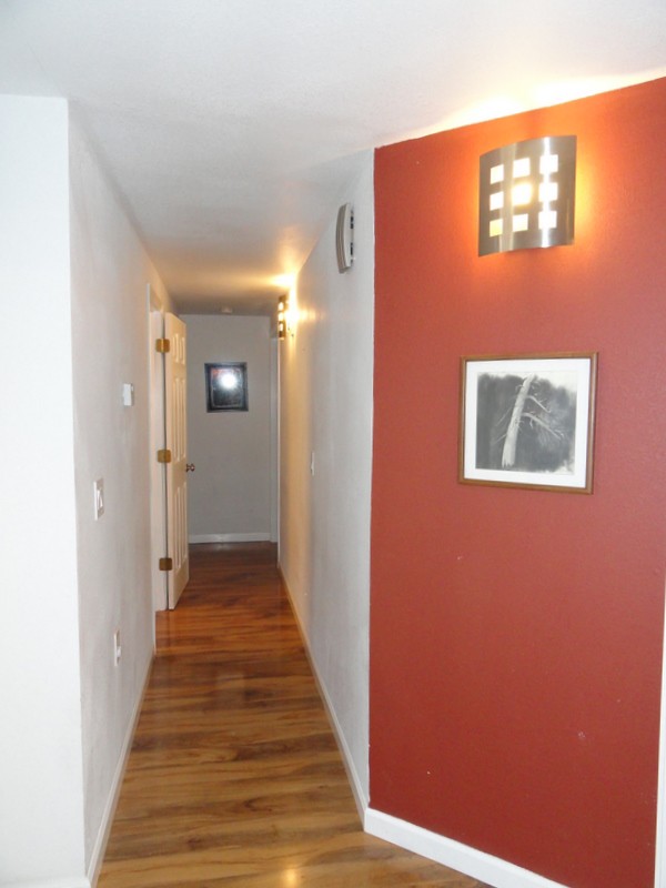 Hallway to beds and baths!