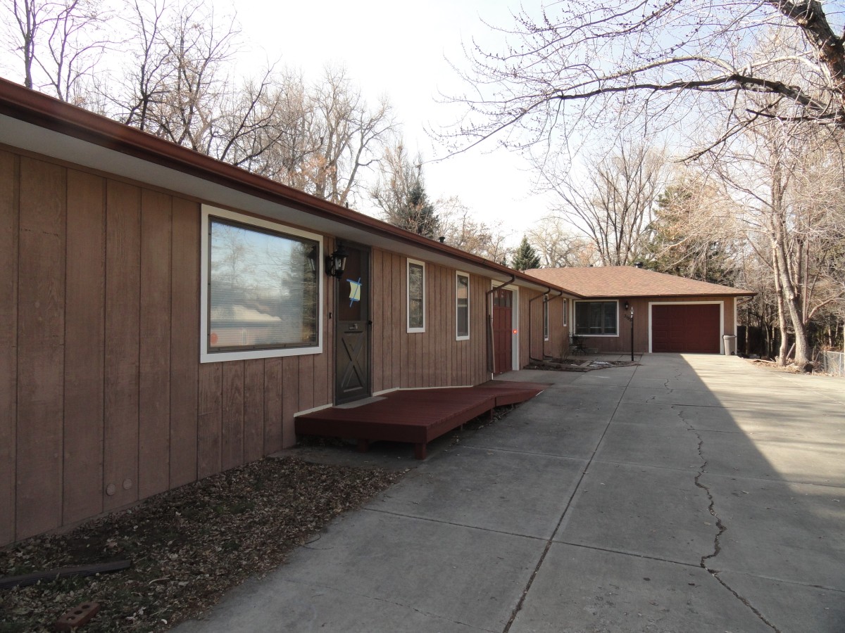 Exterior Paint in the process of being completed!