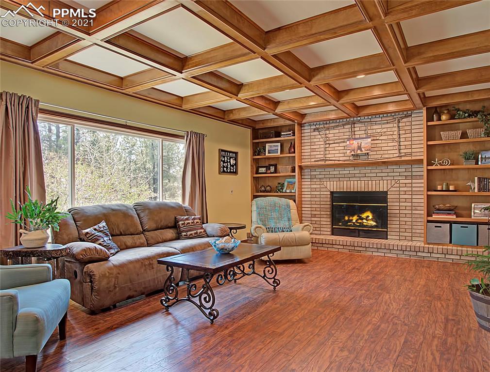 Wood Beamed Ceiling