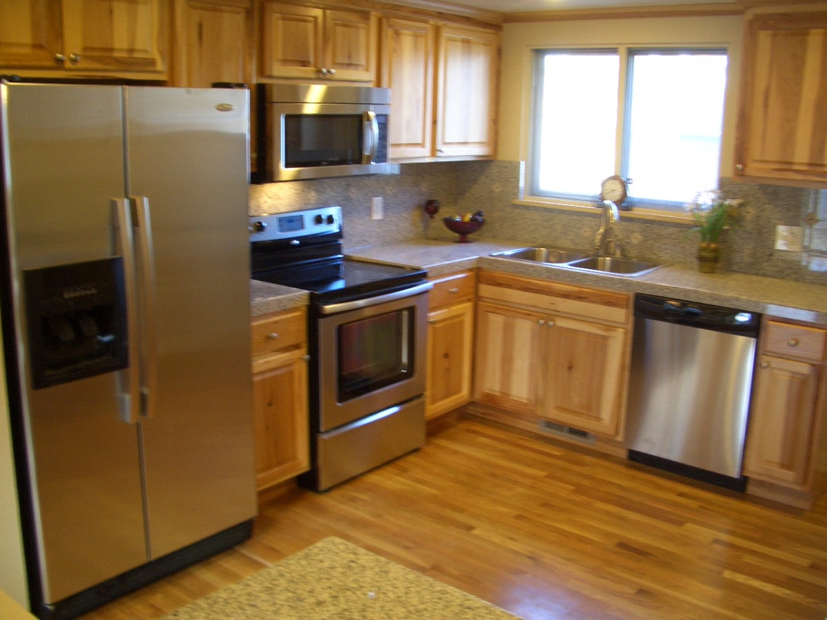 New Stainless and granite Tile Kitchen