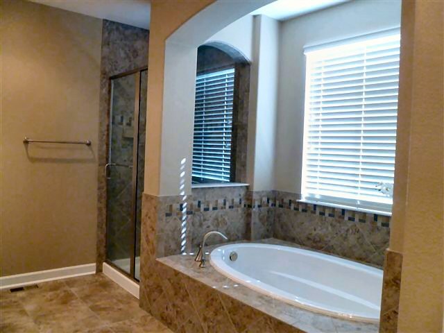 Master Bath with Custom Tile