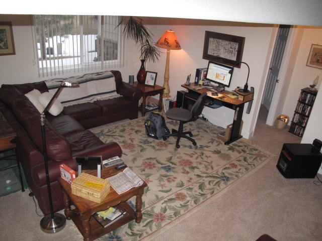 h-basement family room
