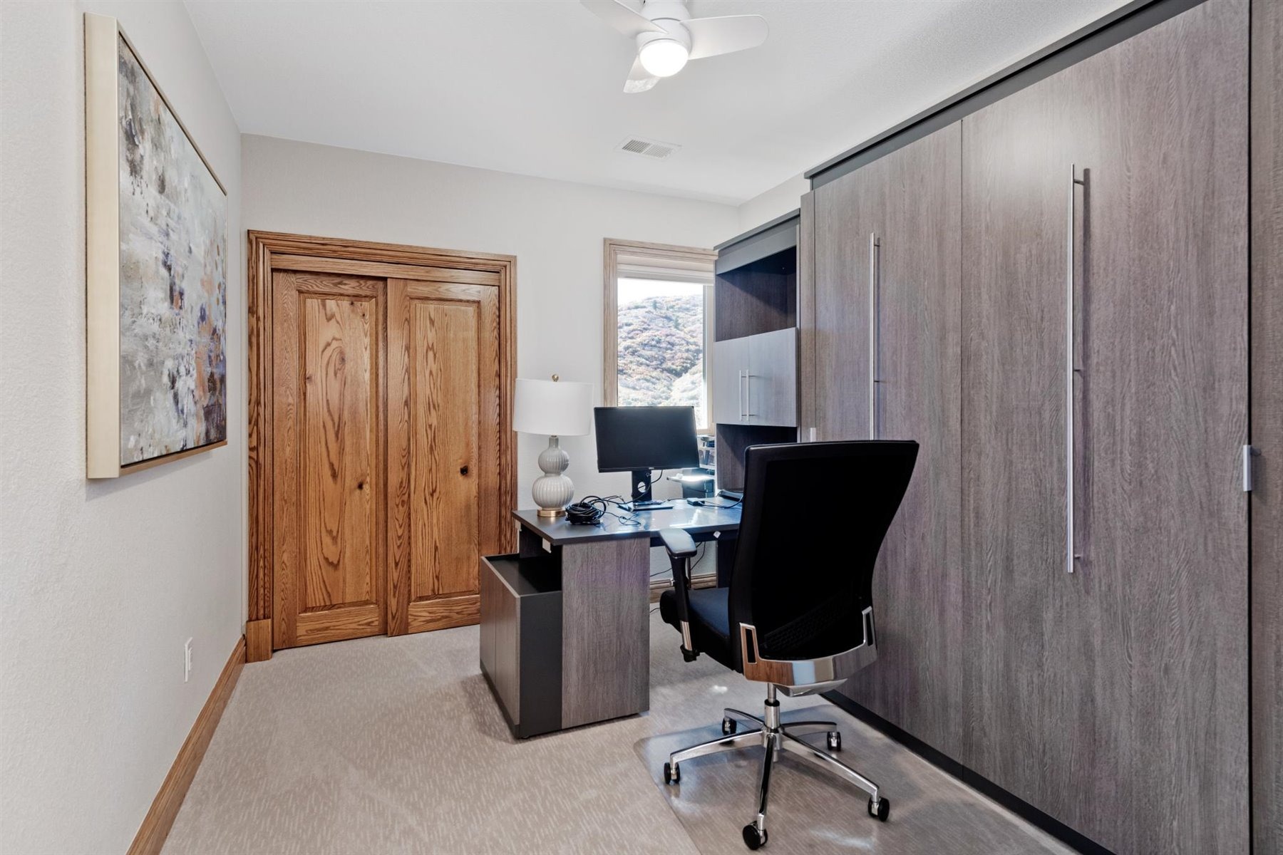 Secondary Bedroom with Murphy Bed (Negotiable)