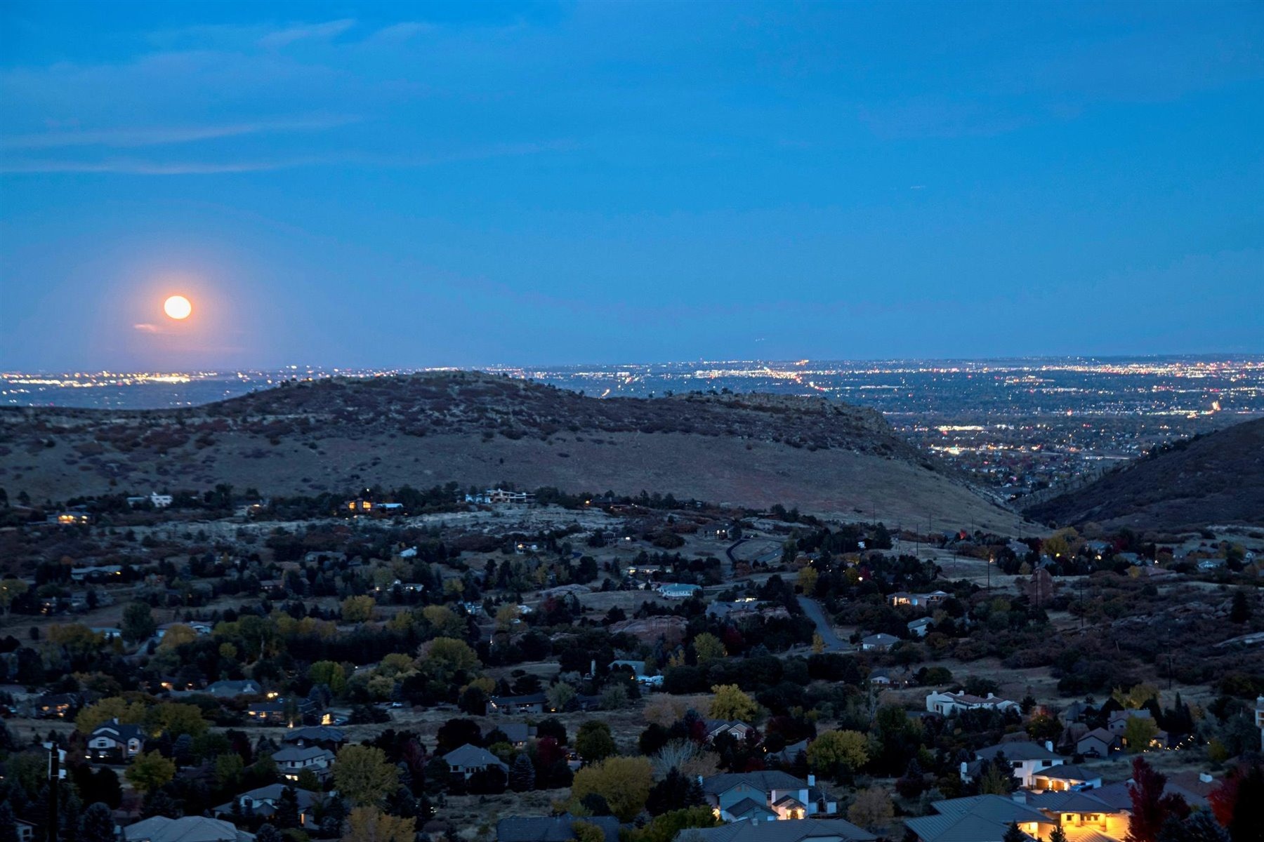 Views Of Denver Lights