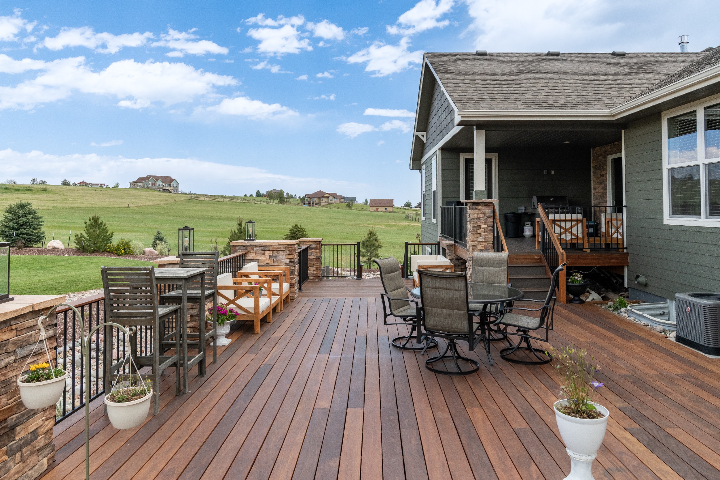 IPE Two Tier (Brazilian Walnut) Deck