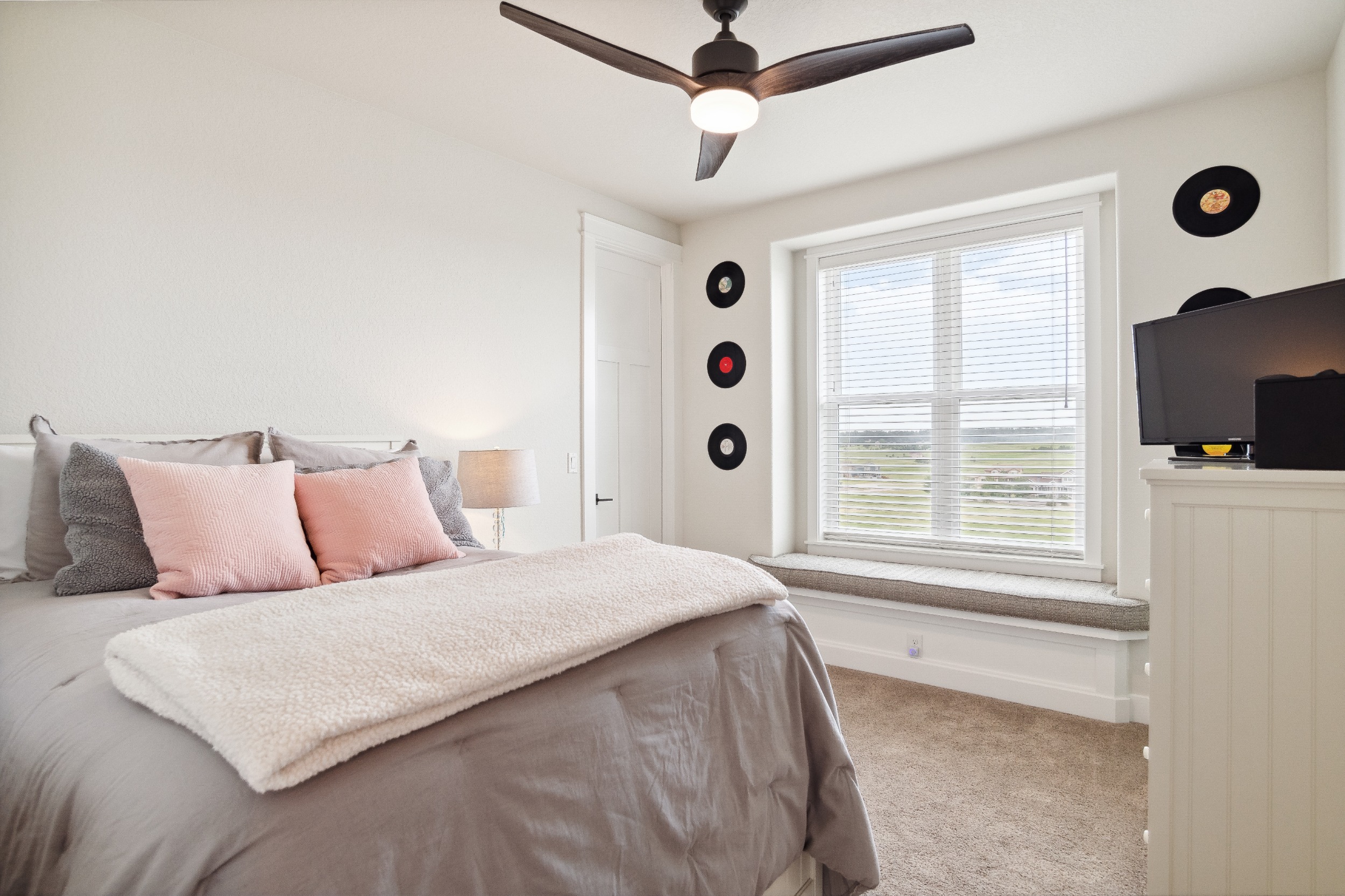 Secondary Bedroom with Walk in Closet