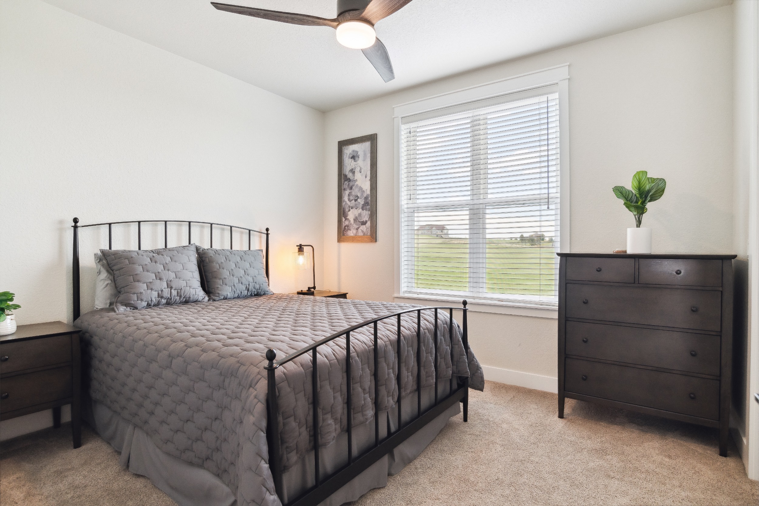 Secondary Bedroom with Walk in Closet