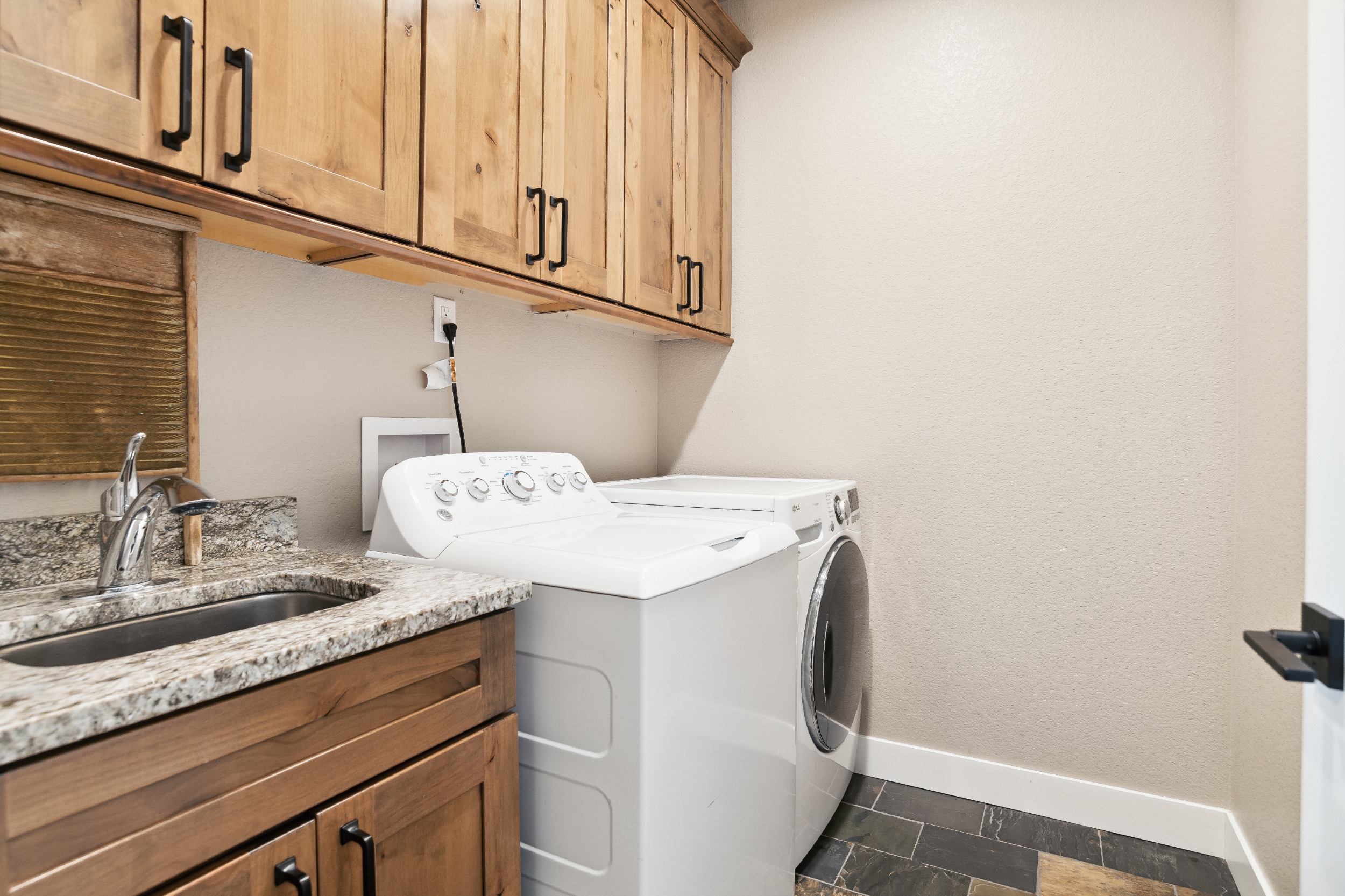 Laundry Area with Utility Sink