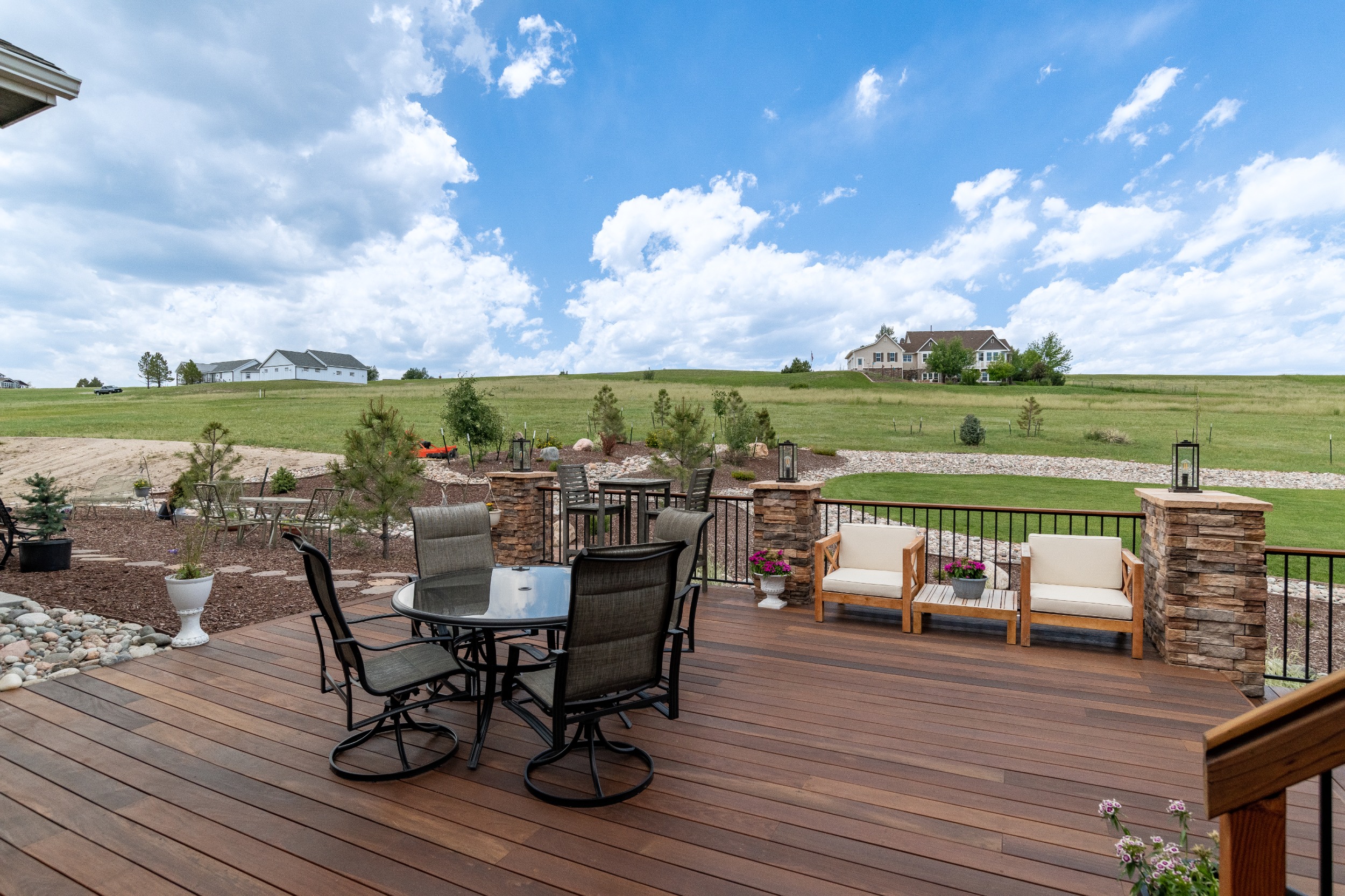 IPE Two Tier (Brazilian Walnut) Deck