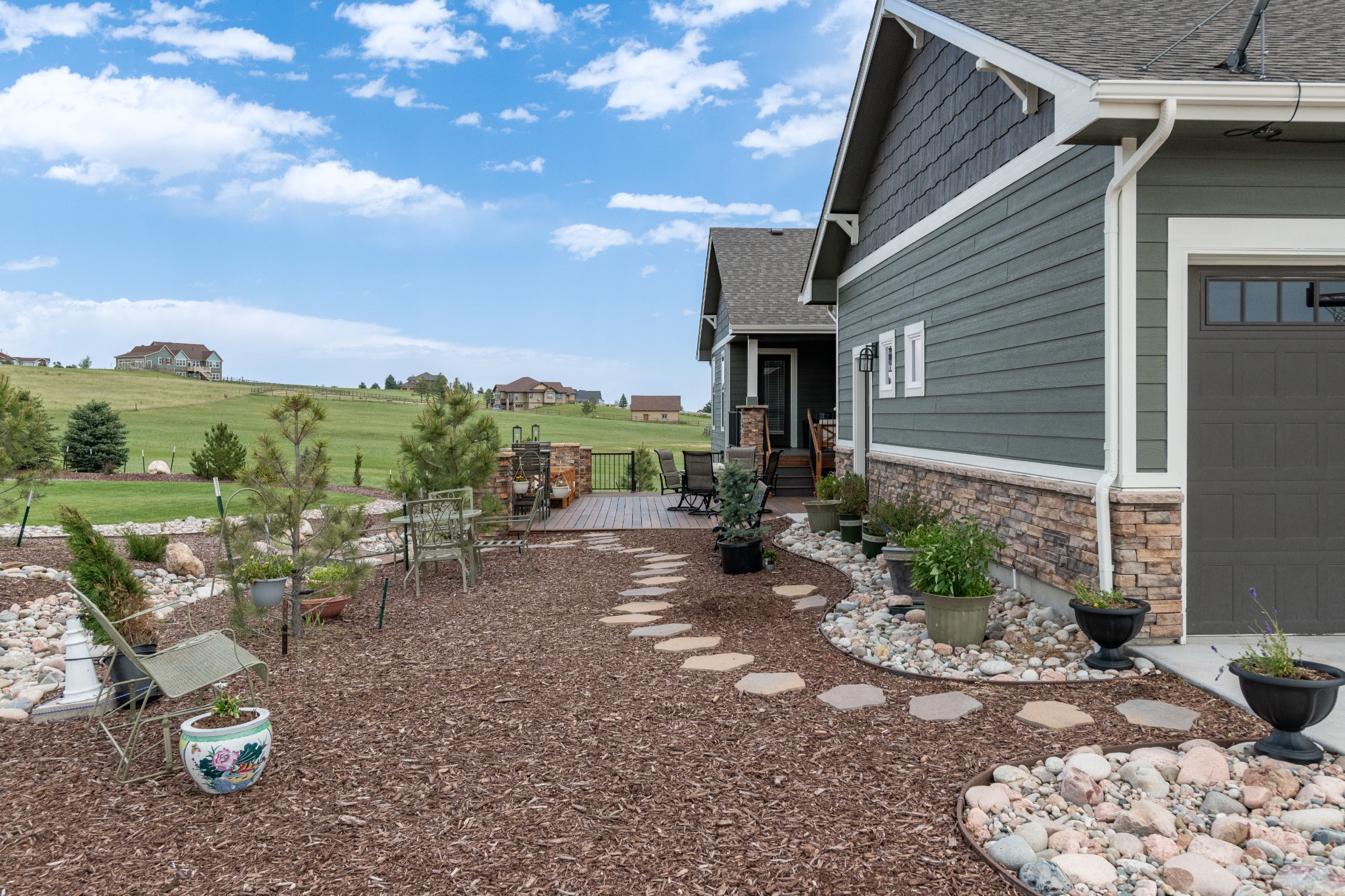 5.1 Acres with 1 Acre of 60  trees and hundreds of Shrubs