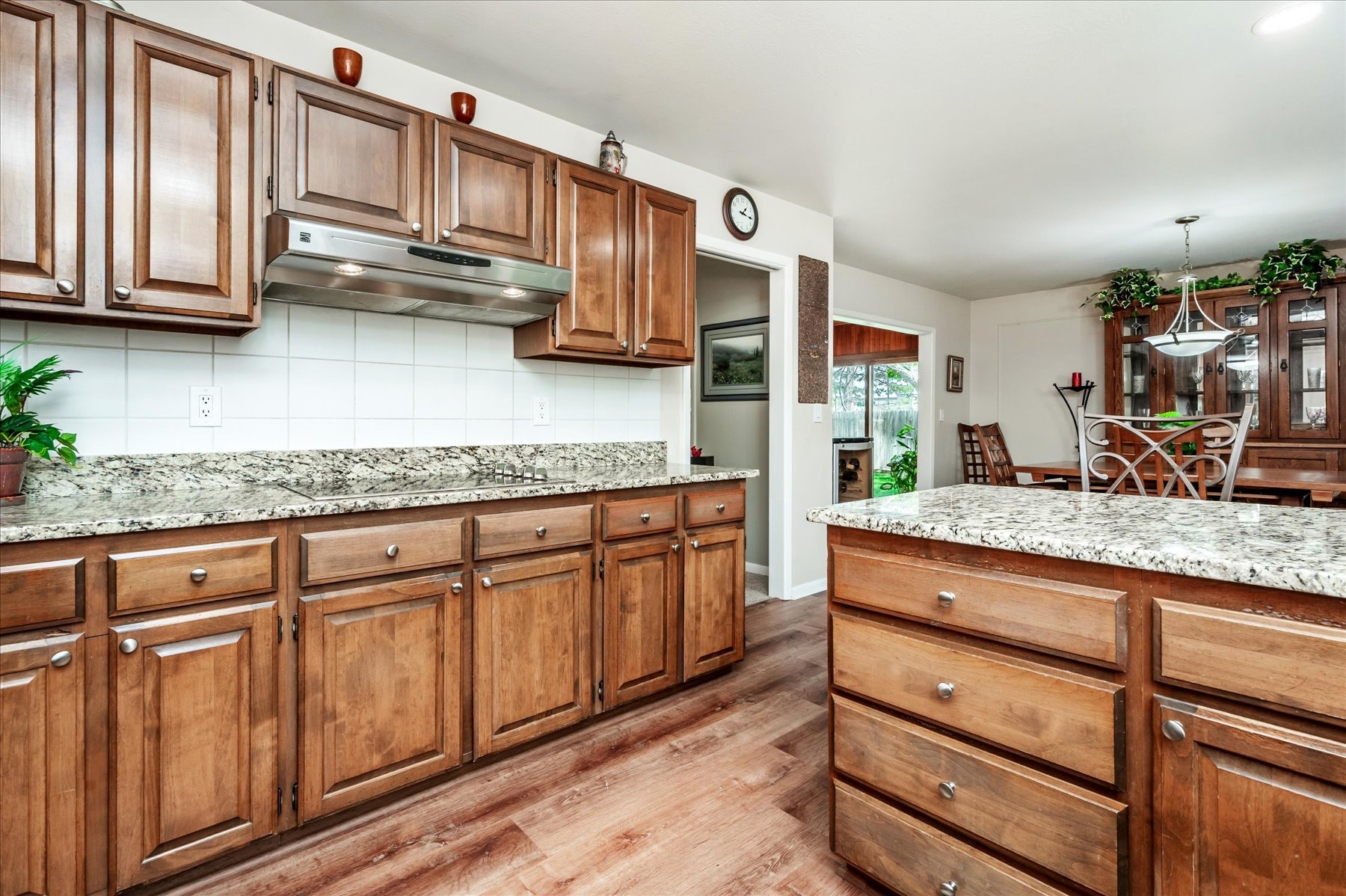 Abundant Upgraded Cabinetry with Lower Roll-Outs