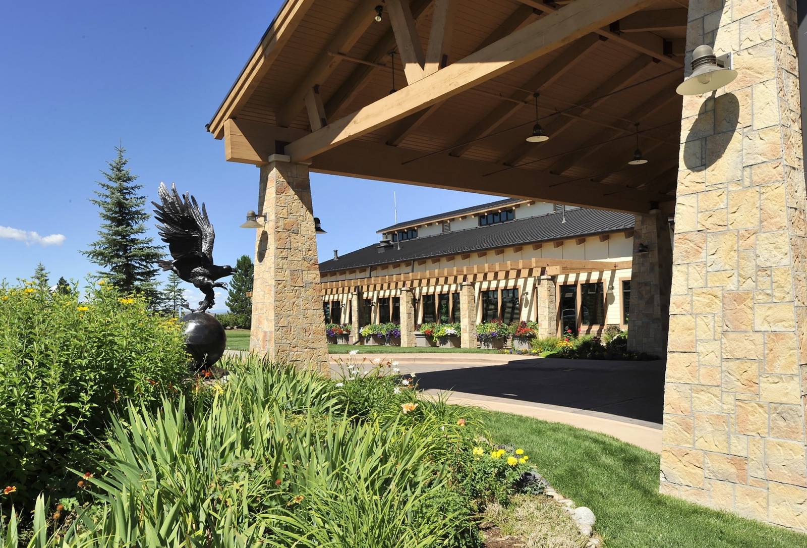 Clubhouse Entrance