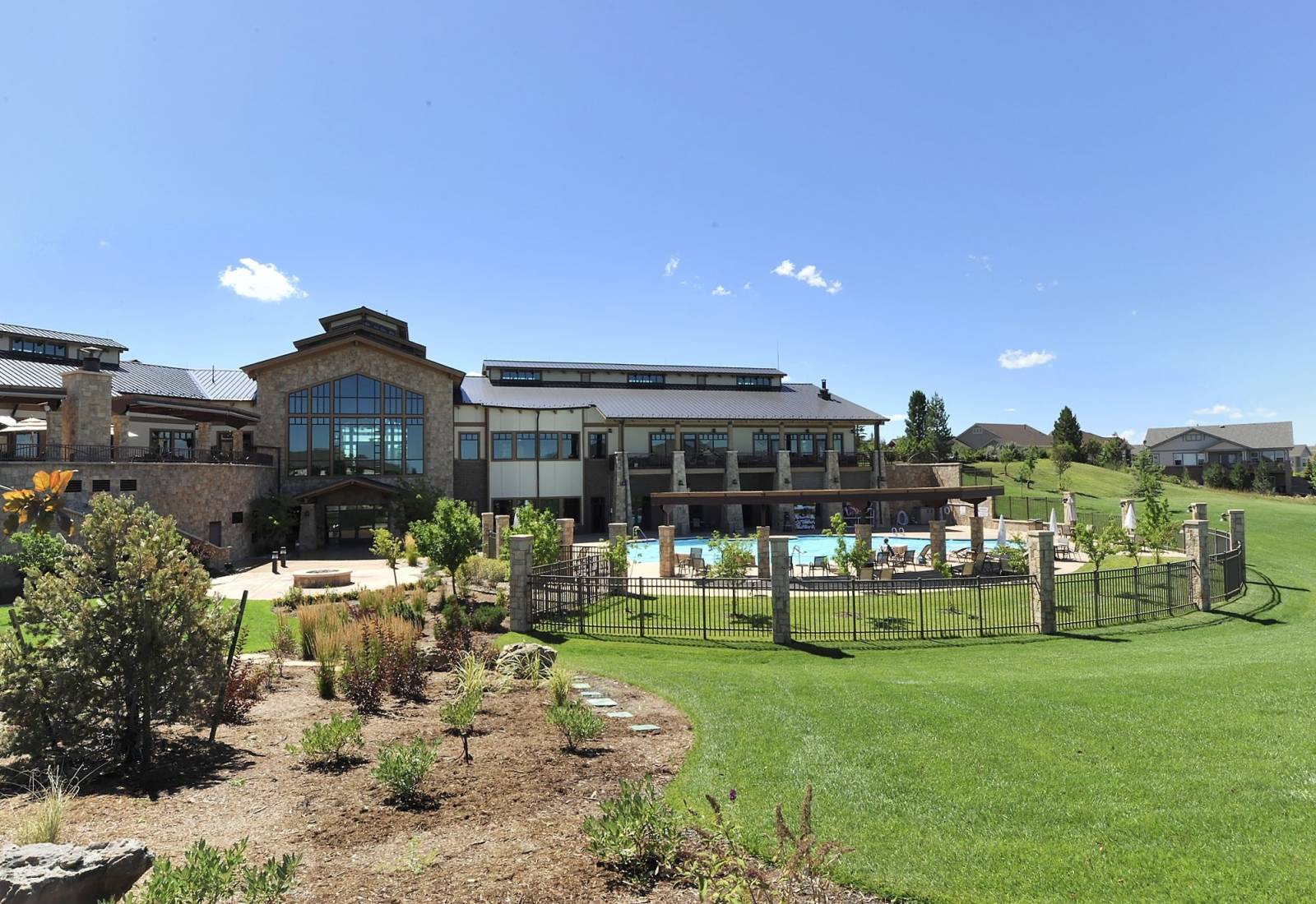 Back of Clubhouse