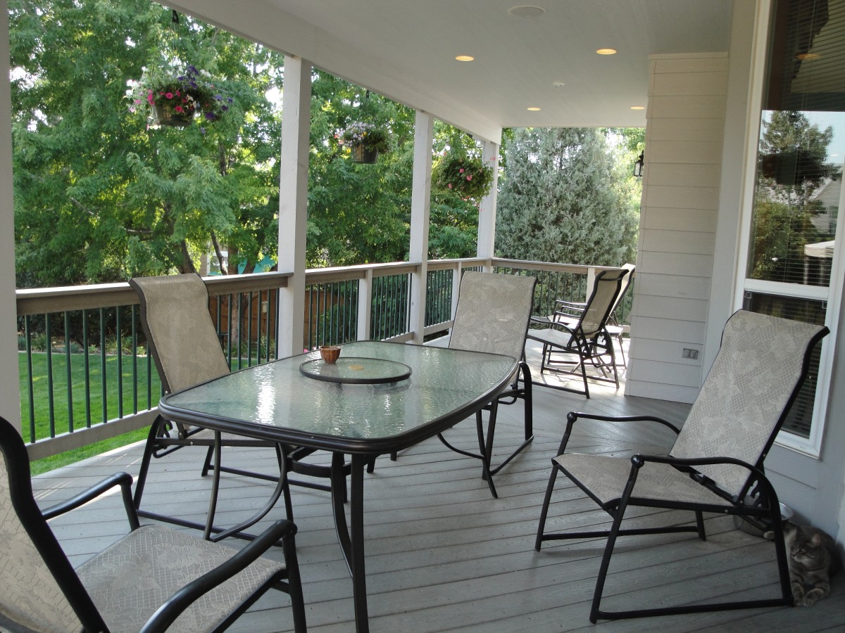 Covered TREX Deck 