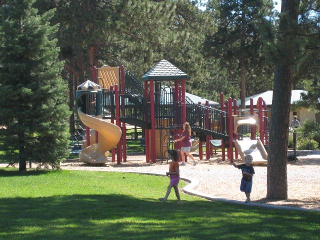 Playground for the kids.