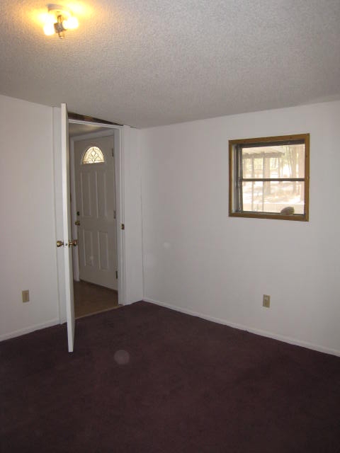 New carpet in master bedroom.