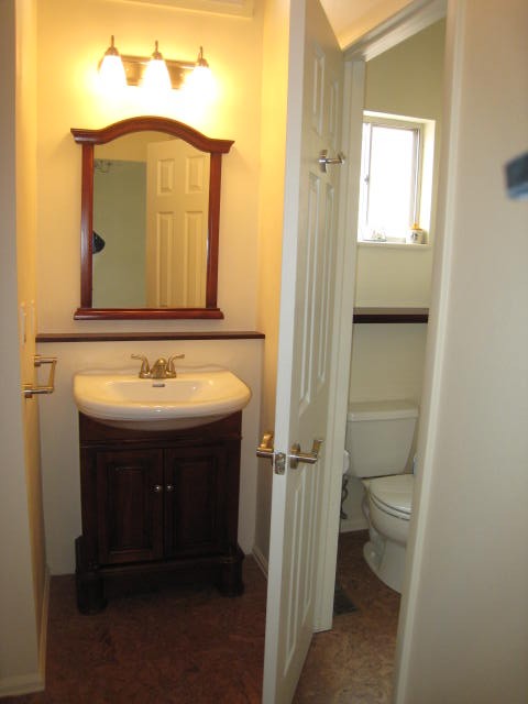 Master bathroom.