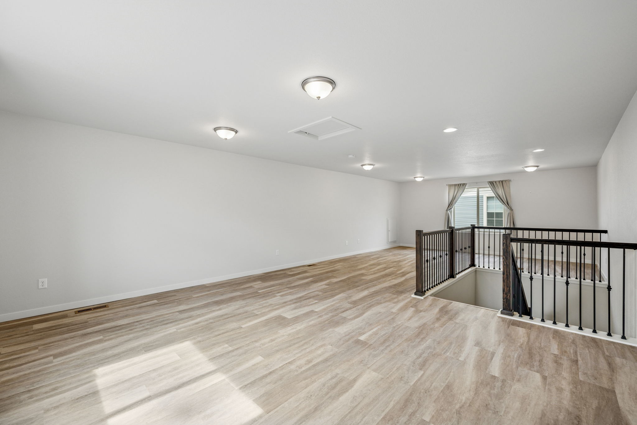 So many uses for this expansive upper level.