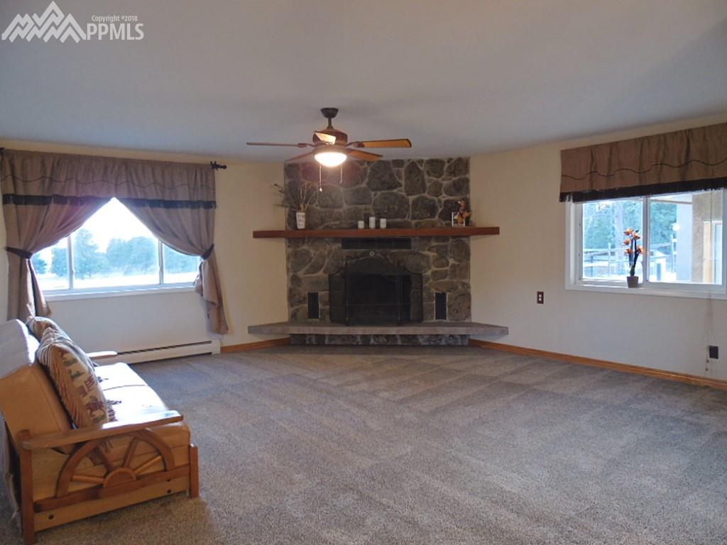 One of The Moss Rock Fireplaces