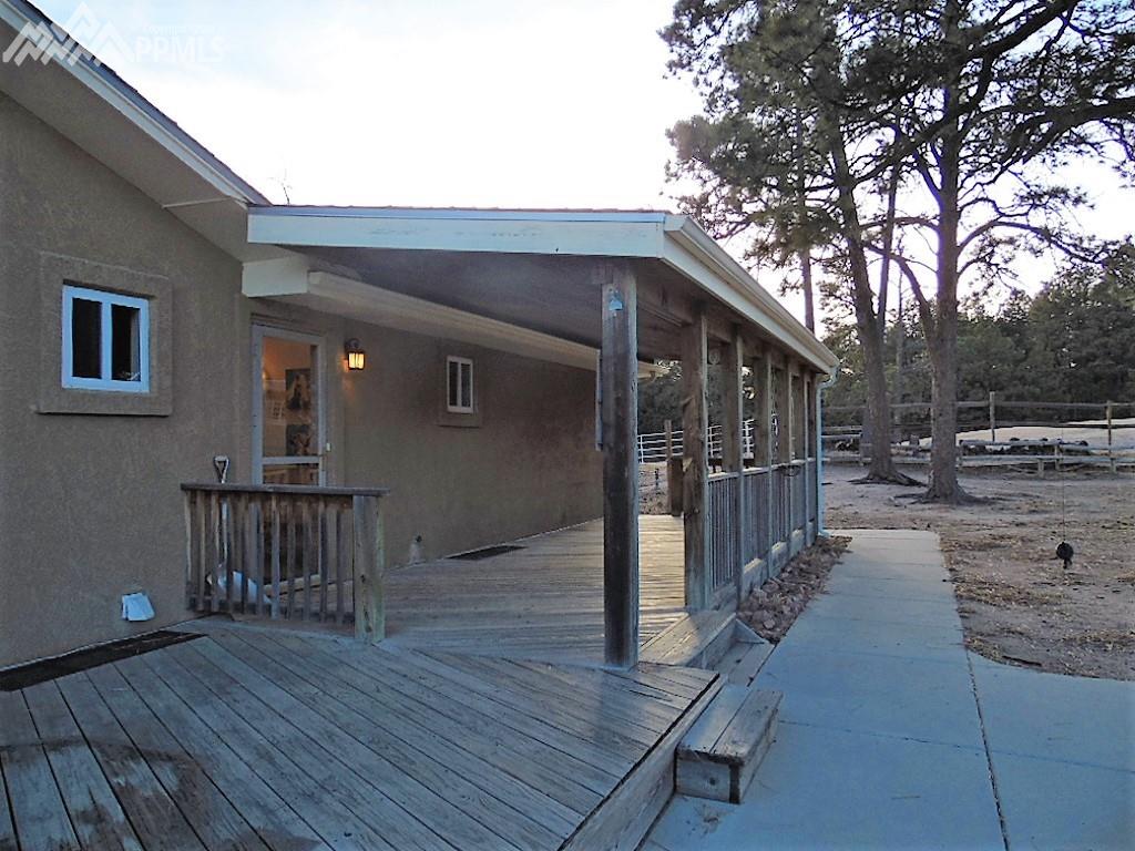 Great Out Door Living Area ~ Covered and Uncovered ~ 220 Outlet Where Hot Tub Wa