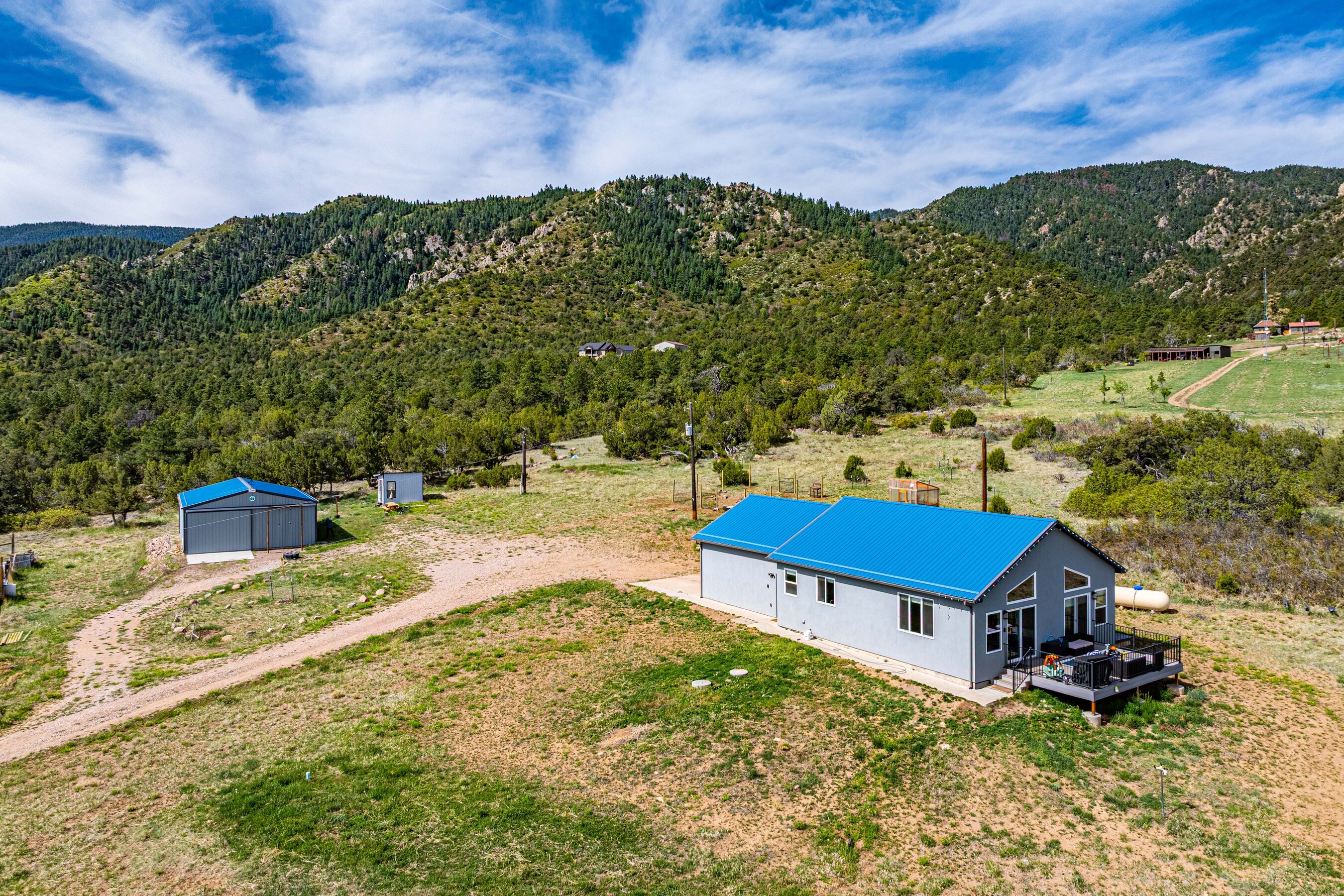 This farm is located on 35 private acres, just 15 minutes from Florence, CO.