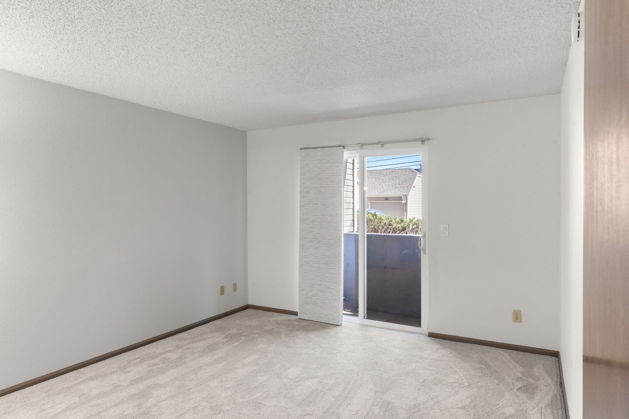 Granite counters, nice newer appliances, large tiled walk in shower