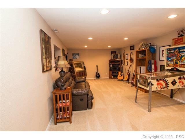 Basement family room