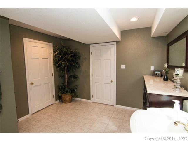 Basement bathroom