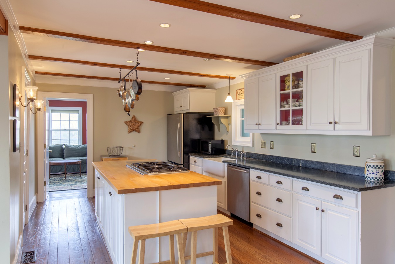 Custom built Kitchen by a local cabinet maker