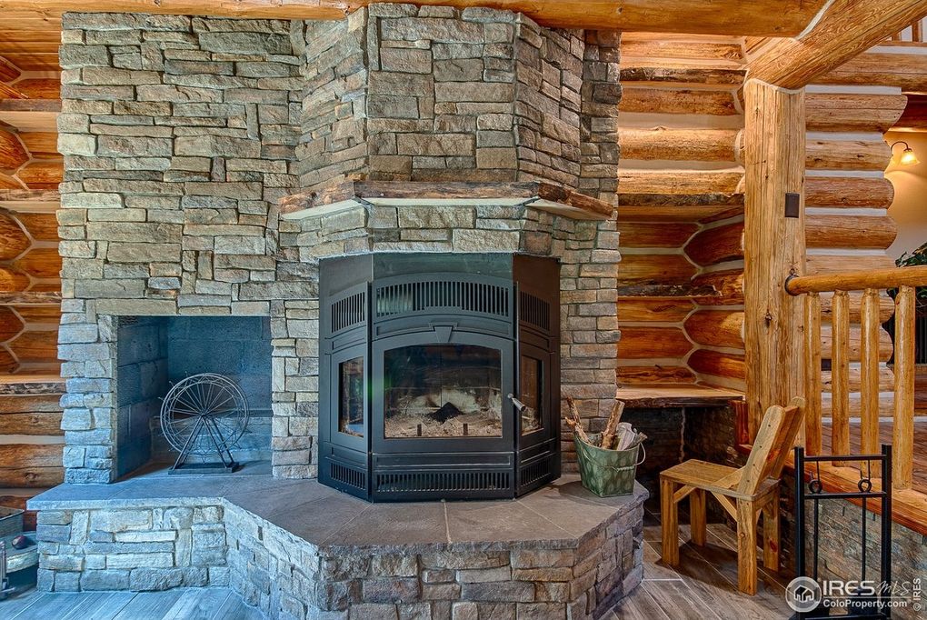 Canadian, air circulating, wood burning fireplace