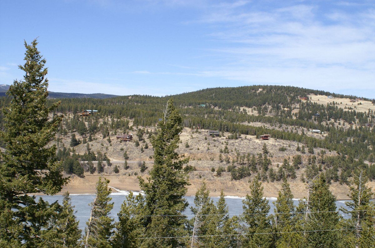 View of Barker Reservoir