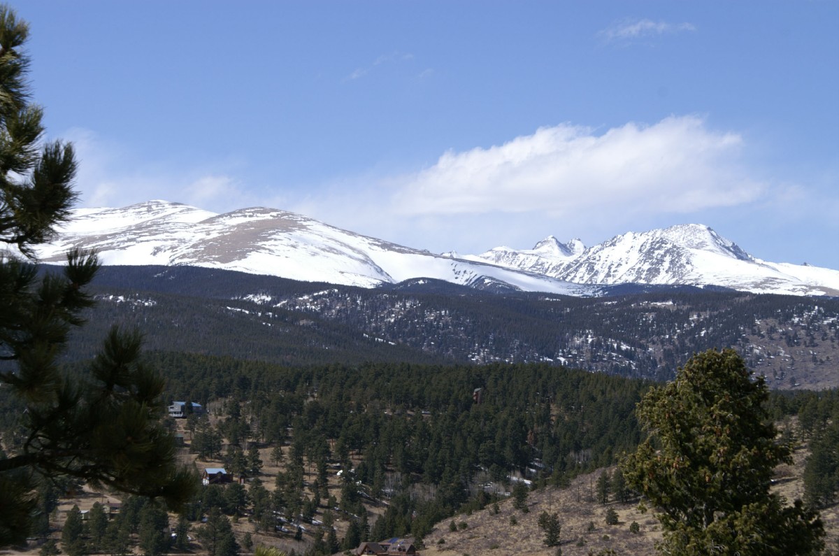 View of Indian Peaks