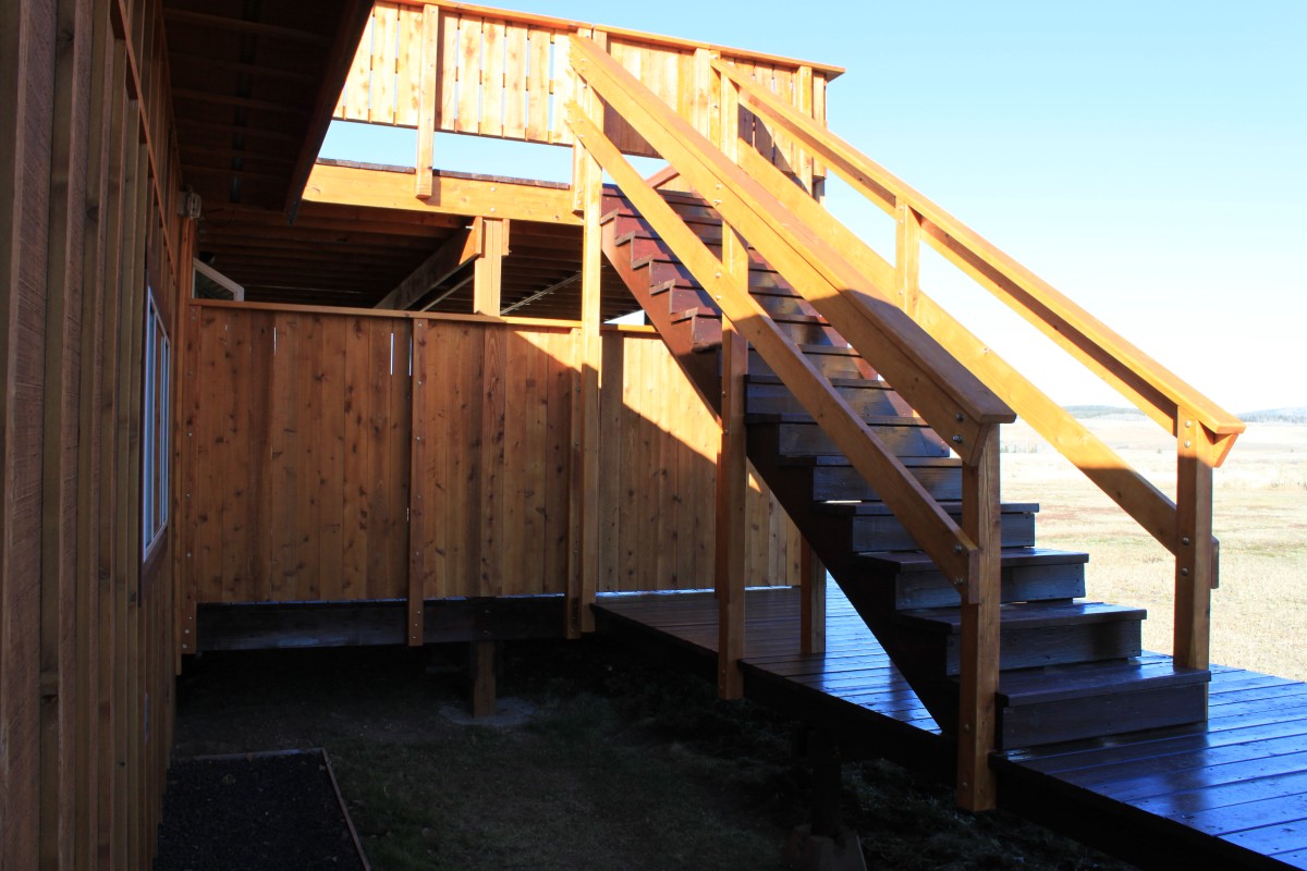 New Deck and Railings