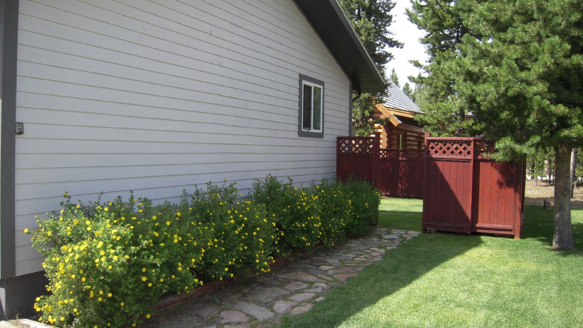 Walkway side yard